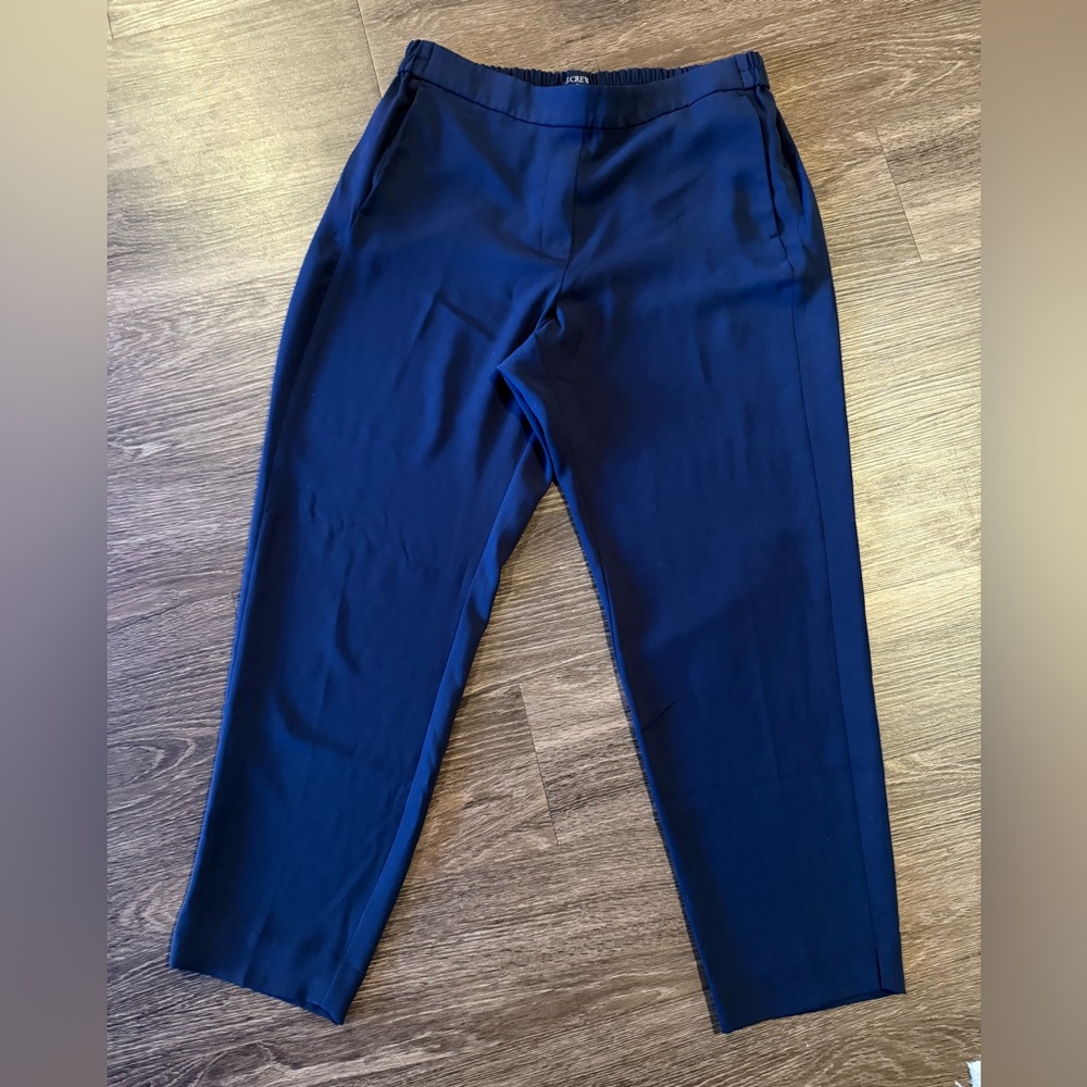 J Crew Jamie Navy Pants